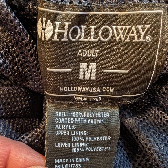 Holloway Navy Blue Ankle Strap Straight Leg Athletic Pants - Men's Med - Picture 8 of 10